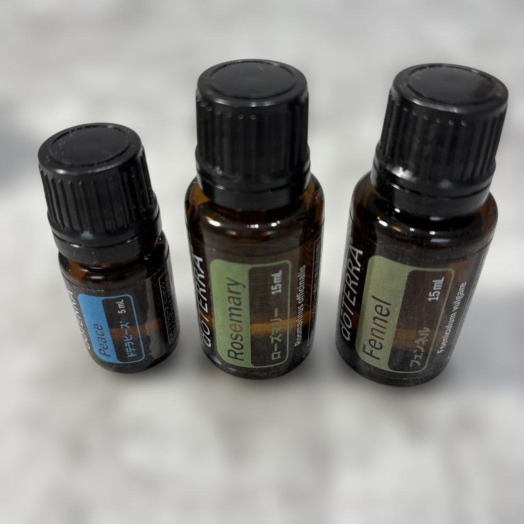 【値下げ】【新品】doTERRA エッセンシャル3本セット
