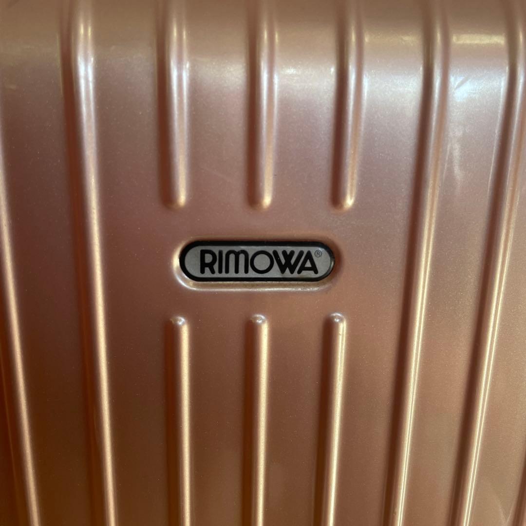 付属品完備 北米限定 極美品 RIMOWA サルサエアー パールローズ 35L