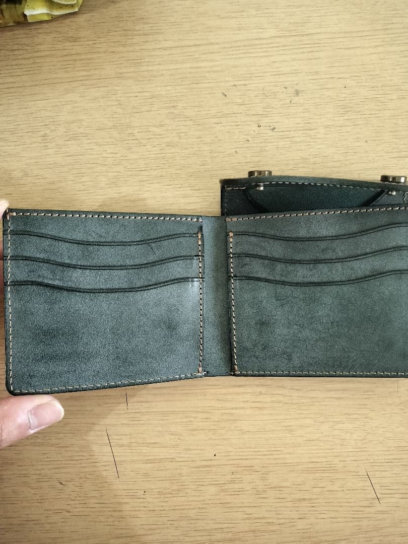ボーデッサン　革財布　2つ折り