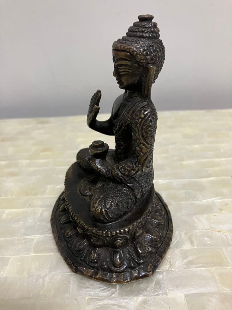 タイ　真鍮製　仏像　ヴィンテージ