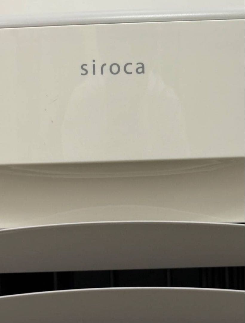 siroca 冷風機【動作確認済み】加湿つき温冷風扇 SH-C252 ホワイト
