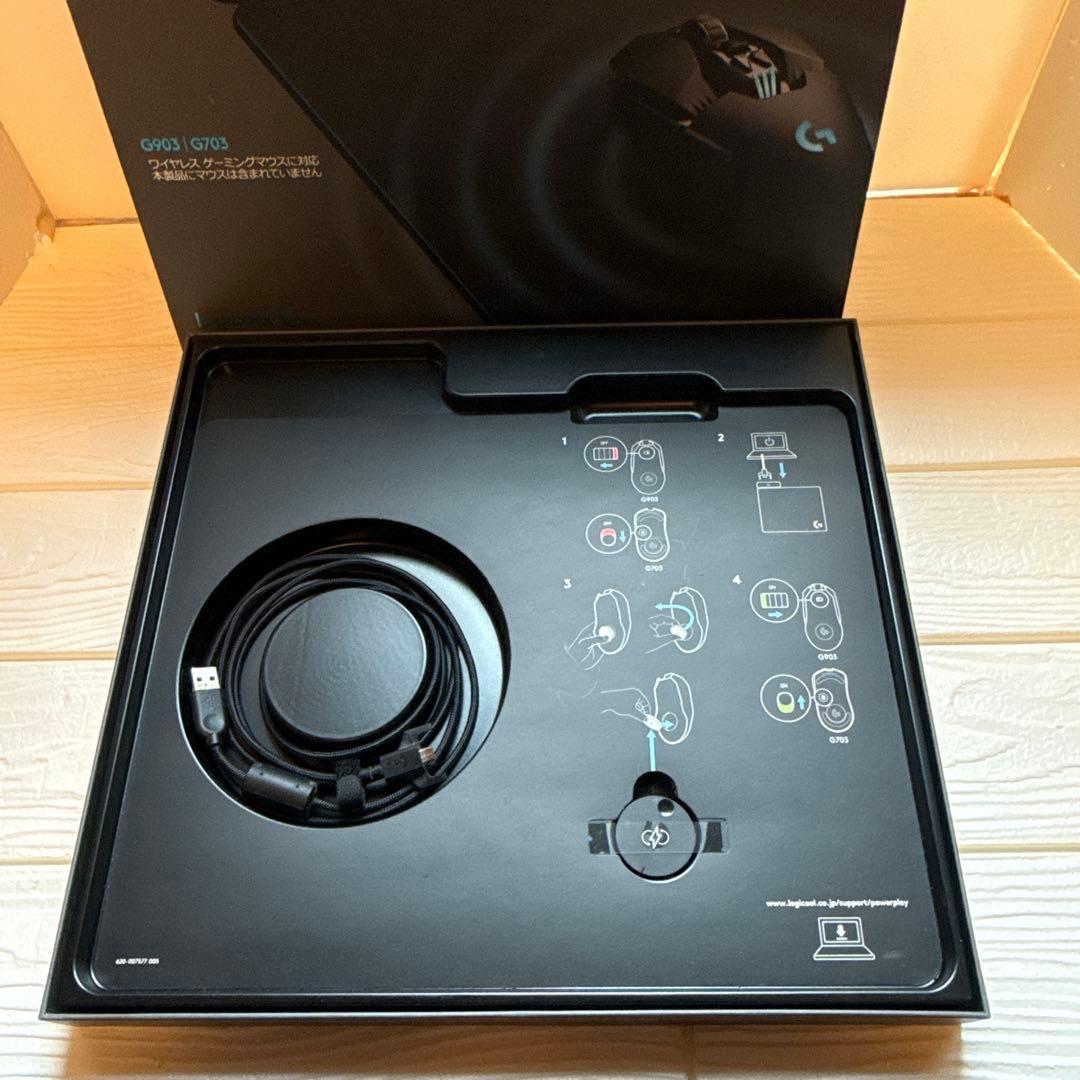 Logitech POWERPLAY ワイヤレス充電　ゲーミングマウスパッド