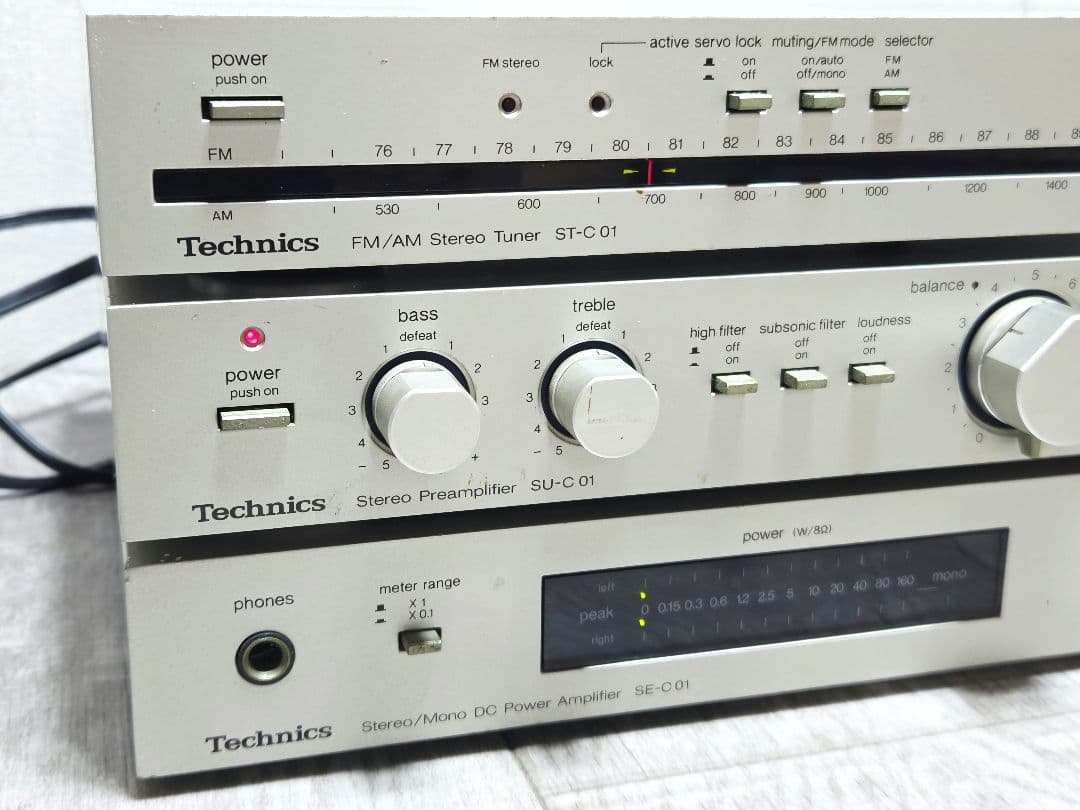 マ*ン様 Technics テクニクス SE-C01 SU-C01 ST-C01
