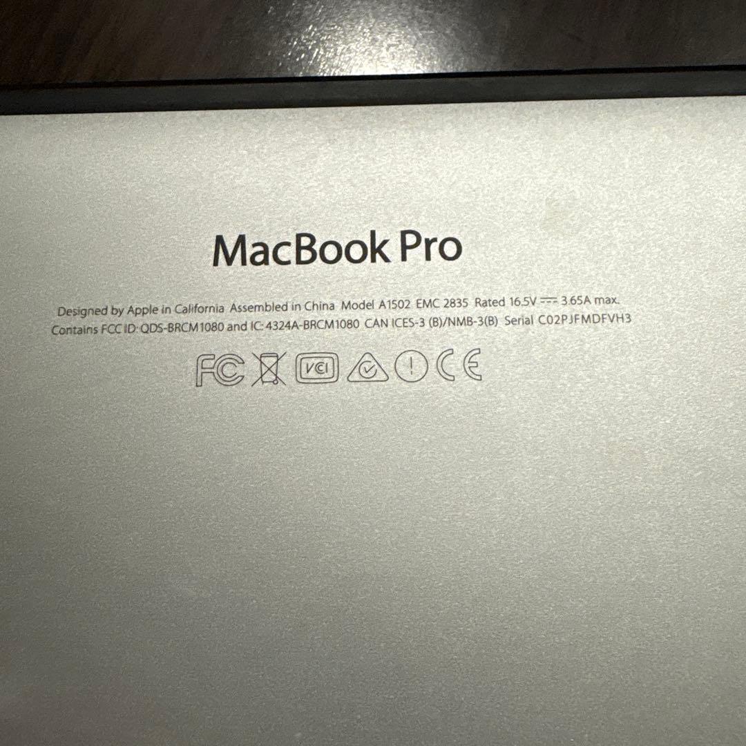 【ジャンク品】　MacBook Pro