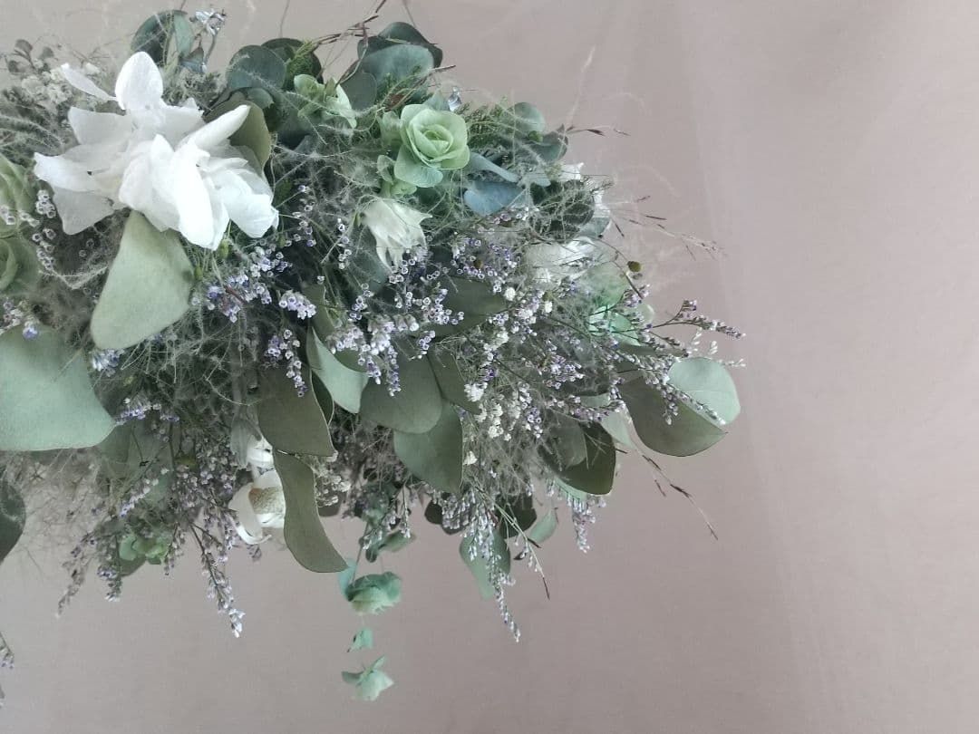 スモークツリーと紫陽花のフライングリース