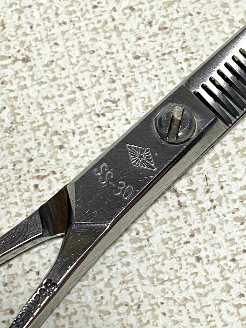 天洋 TENYO SS-30 セニングシザー 理容 すきバサミ 箱付き
