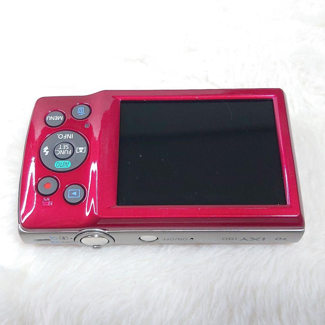 ✨美品✨Canon IXY 180 PC2275 赤 レッド デジカメ 稼働品