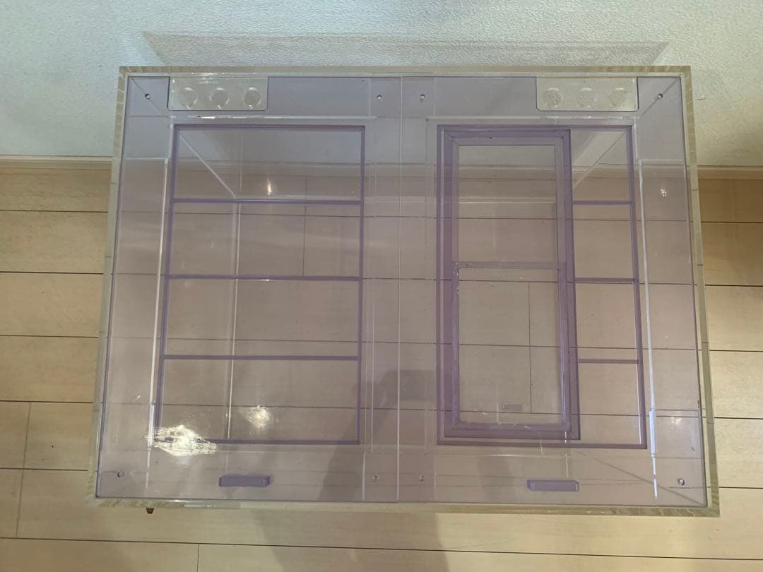 【お値下げ】アクリル水槽 中型 蓋付き 高透明