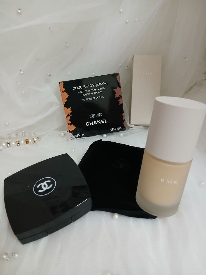 CHANEL ドゥスール デキノックス チーク RMK リクイドファンデーション