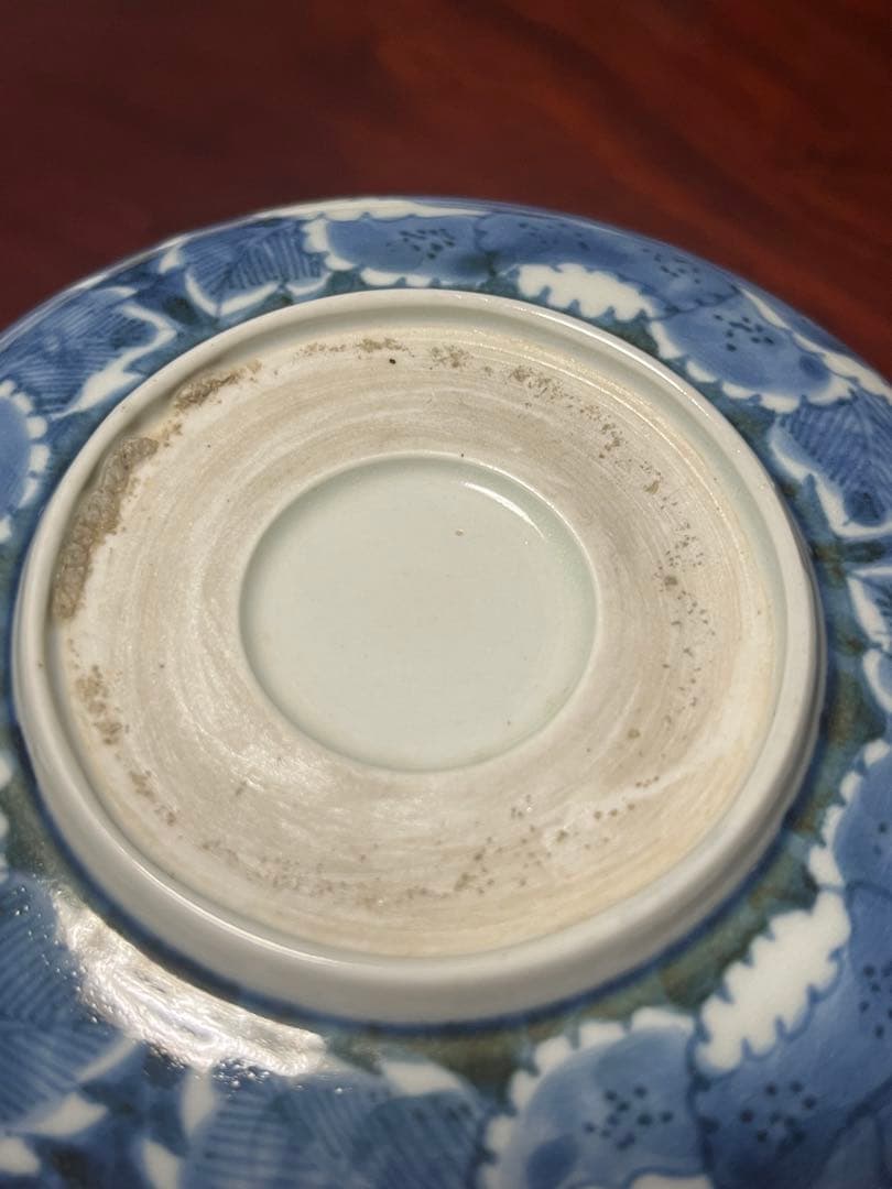 古伊万里　総牡丹　無傷完品　膾皿　牡丹　草花　膾皿　ぼたん　なます