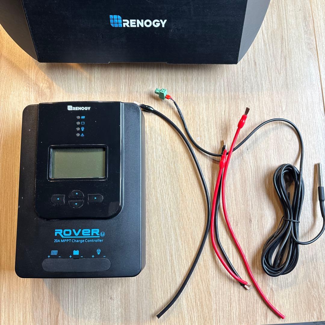 RENOGY ROVER 20A MPPTチャージコントローラー