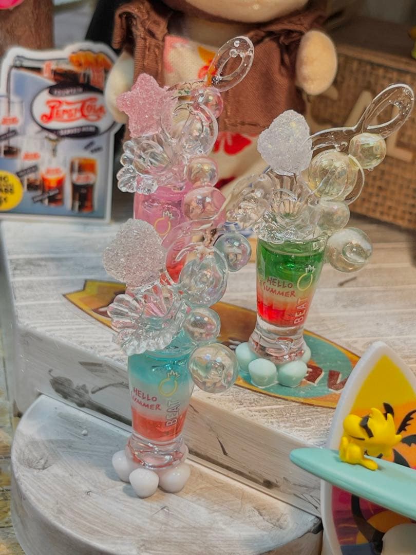 トロピカルサマーアゲインシャボンとルンルンスワボジュース