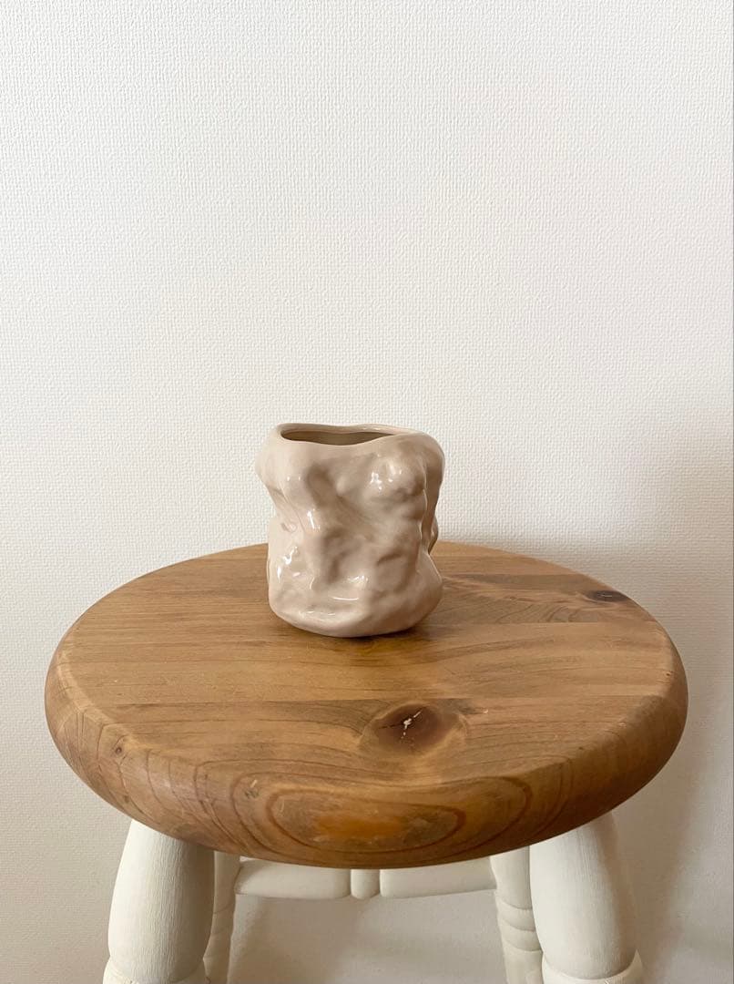 ferm living☆キャンドル　カモミール　ベージュ　ソイキャンドル