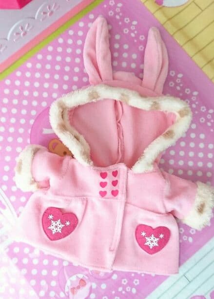 平原のこ様確認用です☆メルちゃん うさぎちゃんコート ピンク