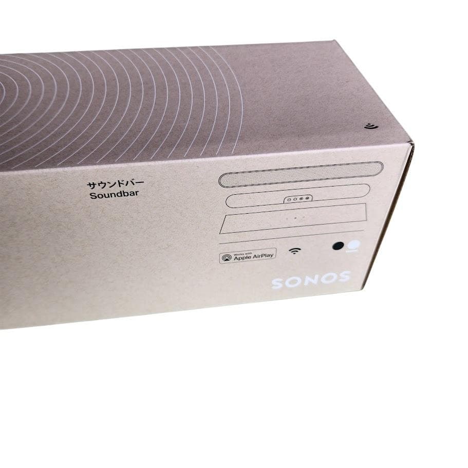 【新品未開封】Sonos Ray サウンドバー RAYG1JP1 ホワイト