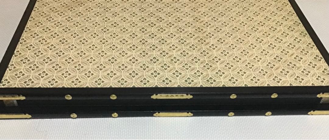 〈アンティーク〉伝統的な日本の屏風 金ボカシ　金山水　合戦図