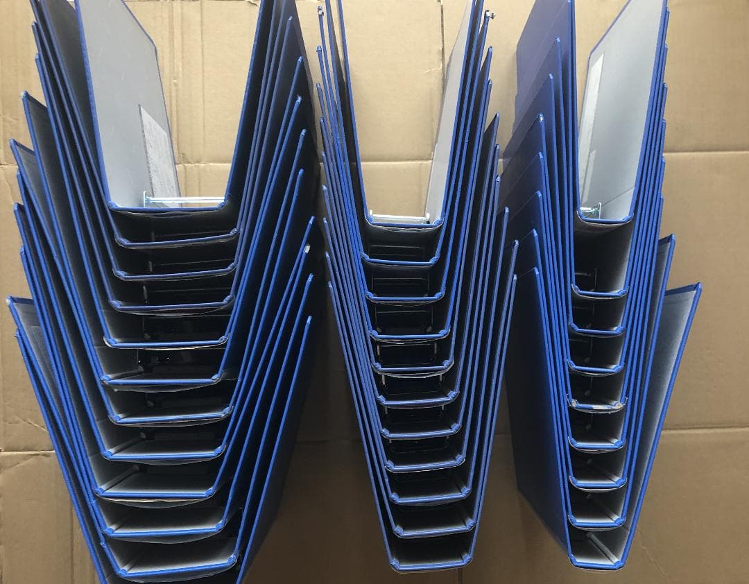 A4 パイプ式 ファイル 32冊セット(3cm9冊,5cm11冊,8cm12冊)