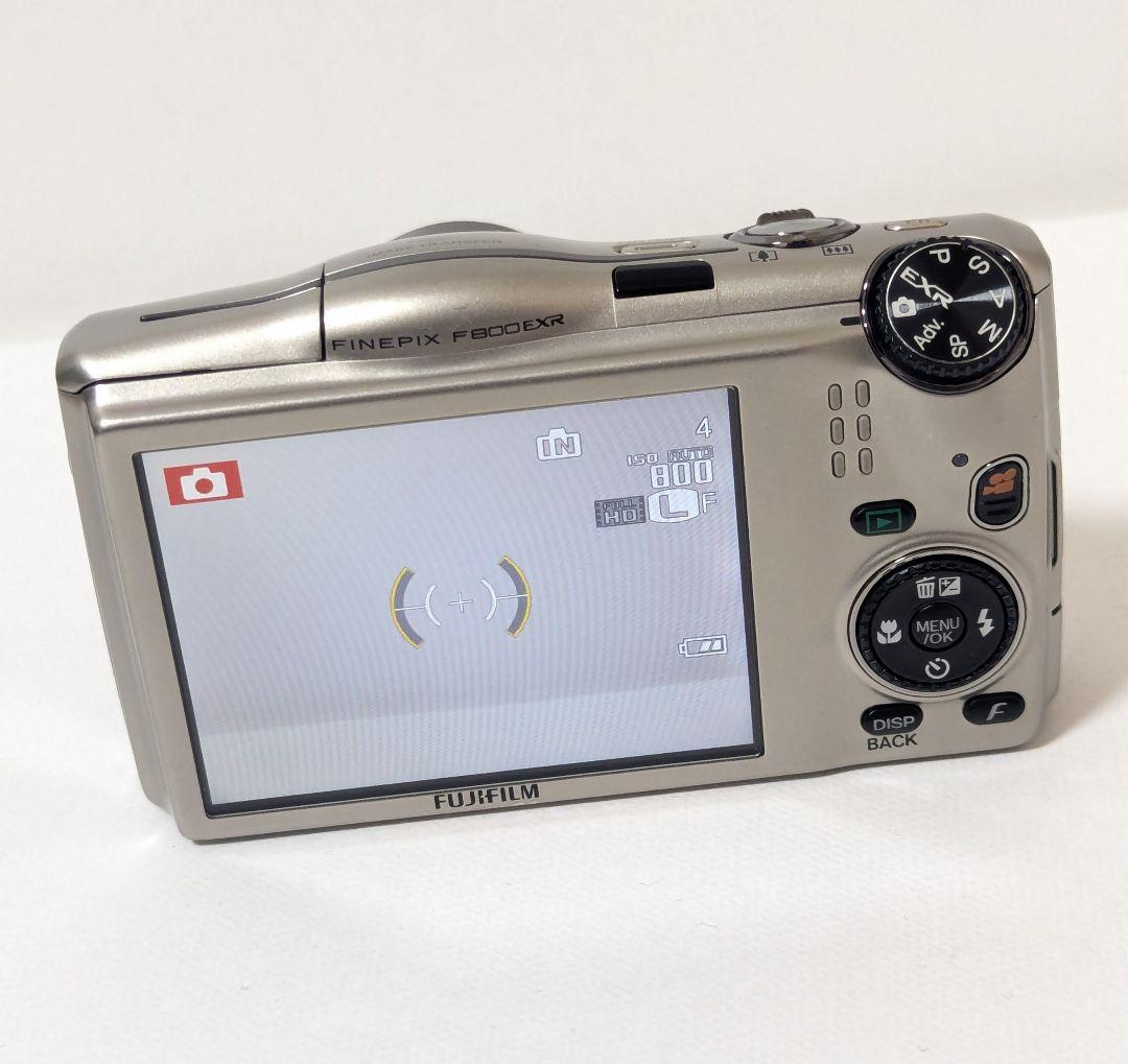 FUJIFILM FinePix F800EXR シャンパンゴールド デジカメ