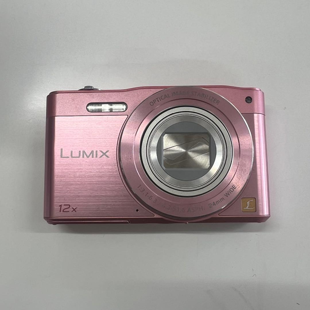 LUMIX デジカメ ピンク 充電器付き