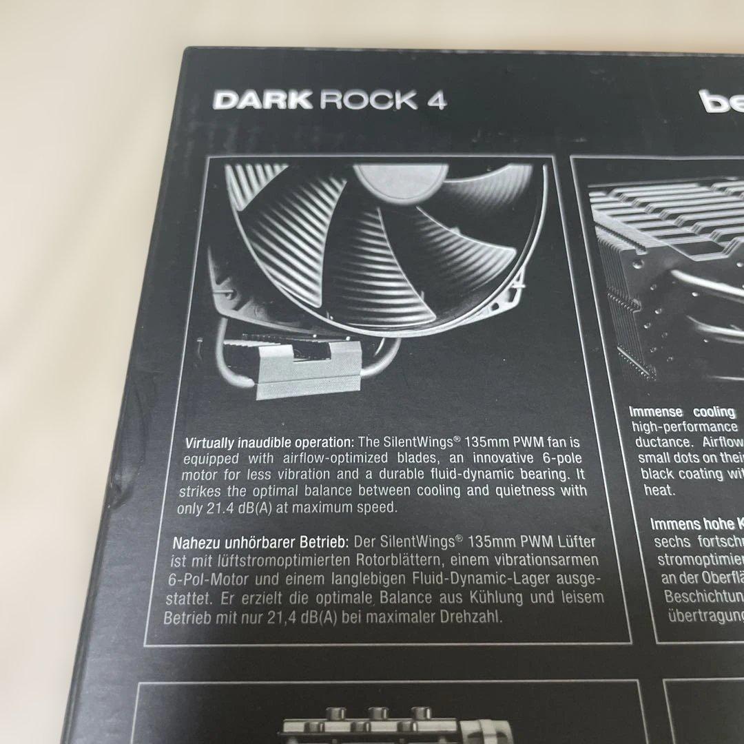 【新品、未使用】be quiet! DARK ROCK4 200W TDP