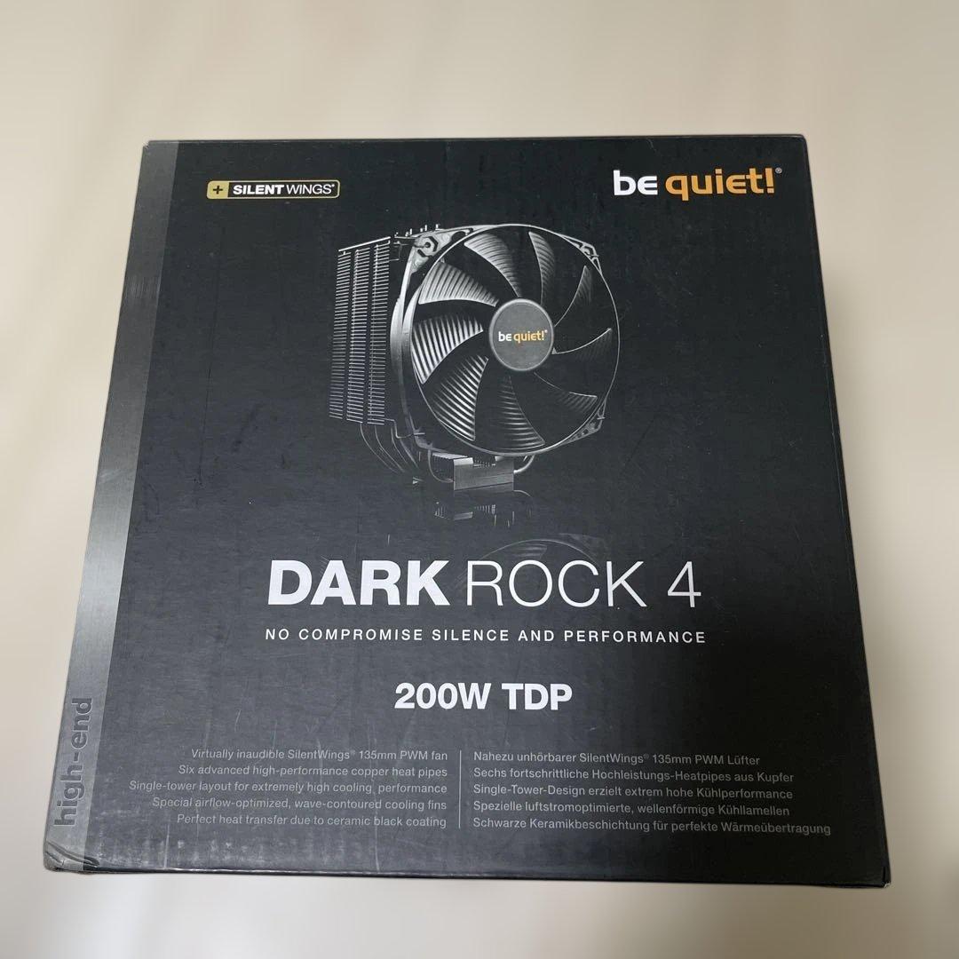 【新品、未使用】be quiet! DARK ROCK4 200W TDP