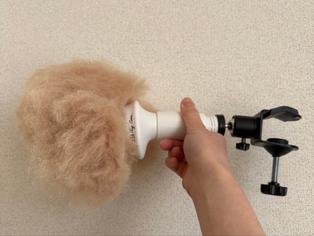 【333 dog-Care】（首上モデルドッグ・使用済みウィッグ付・組み立て済）