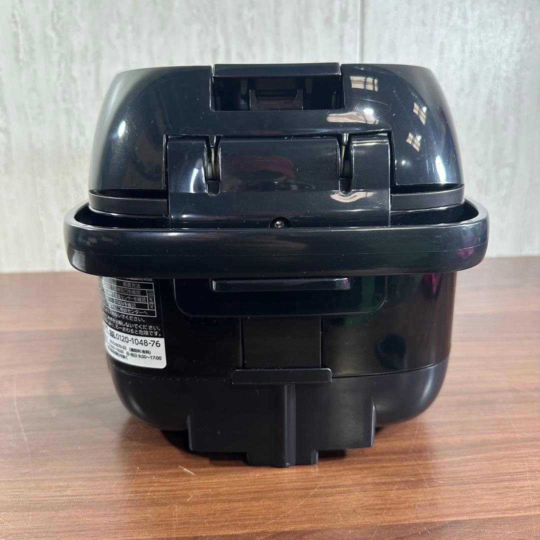 美品　TOSHIBA　IH炊飯器　RC-5XT ブラック　24年製　3合炊き