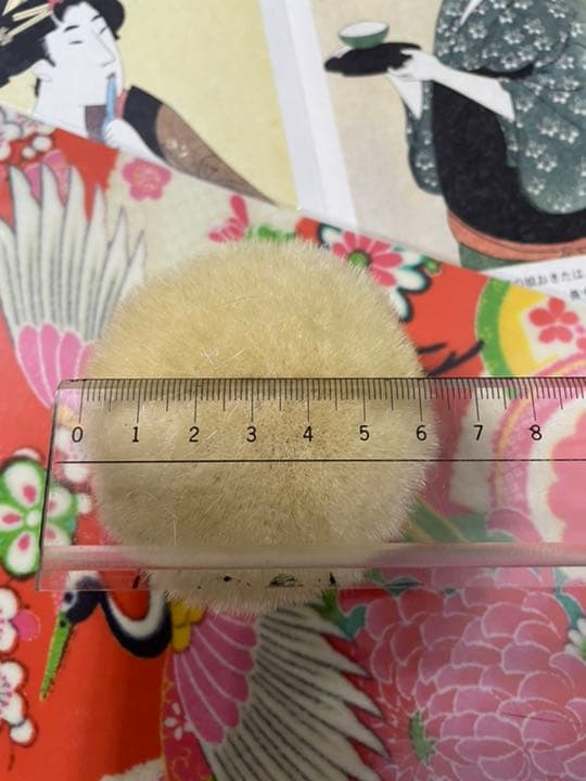 アンティーク　花嫁丸はけ　　　　　　　　　　和装化粧に使う御品物