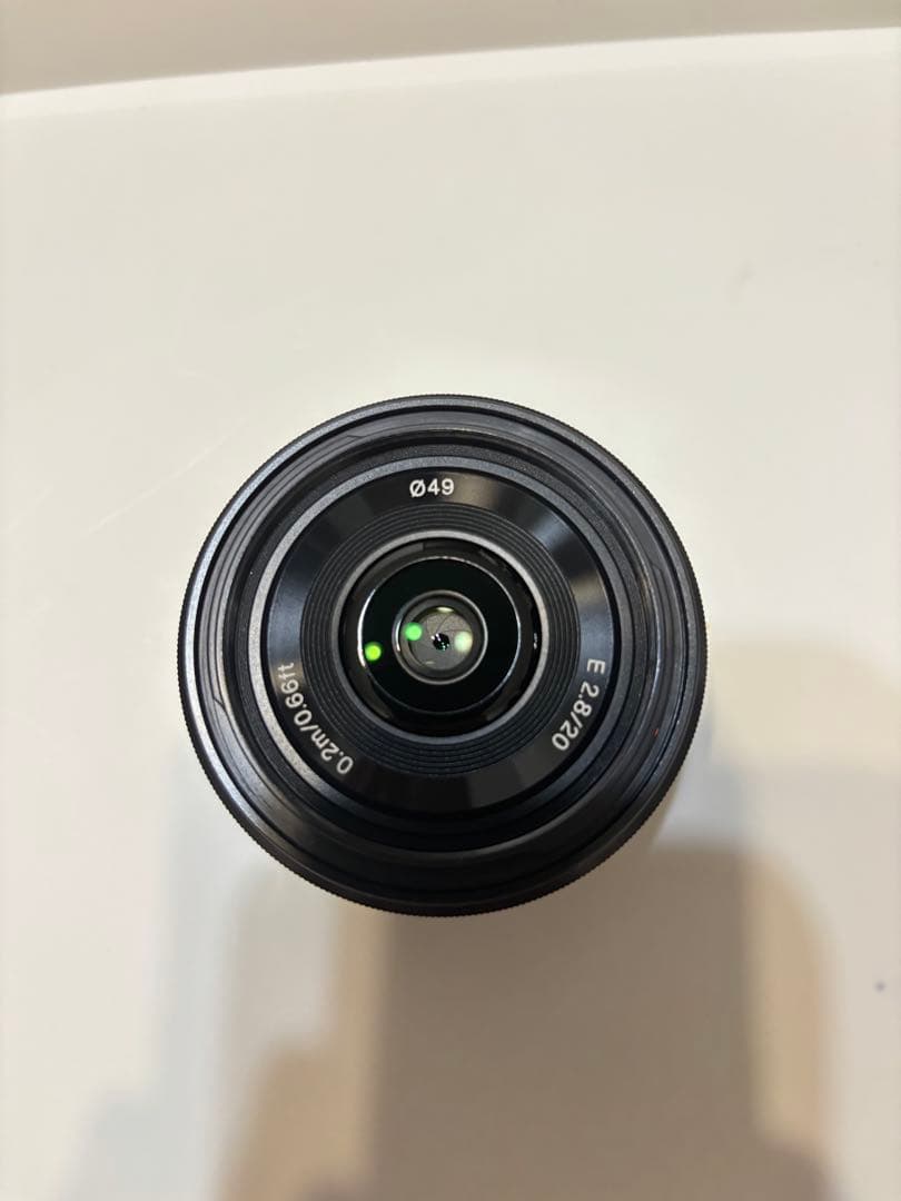 Sony E 20mm F2.8 レンズ(SEL20F28)