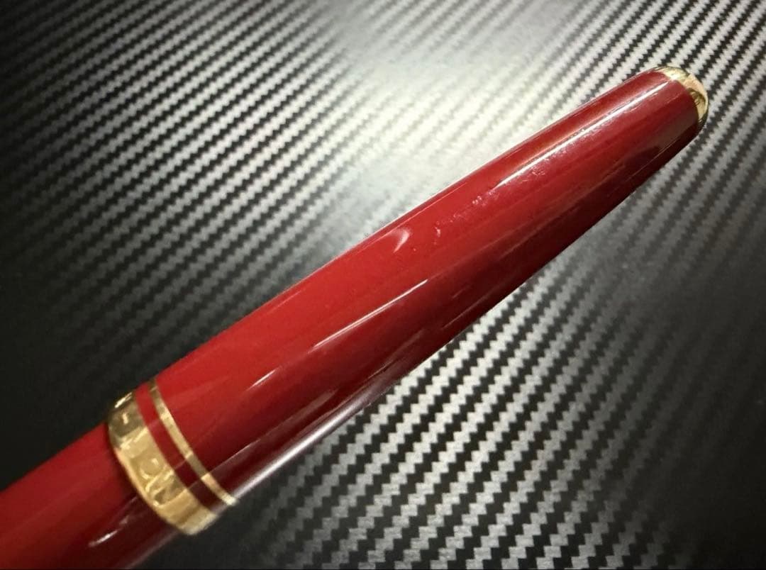 極美品 モンブラン ジェネレーション レッド F 細字 万年筆