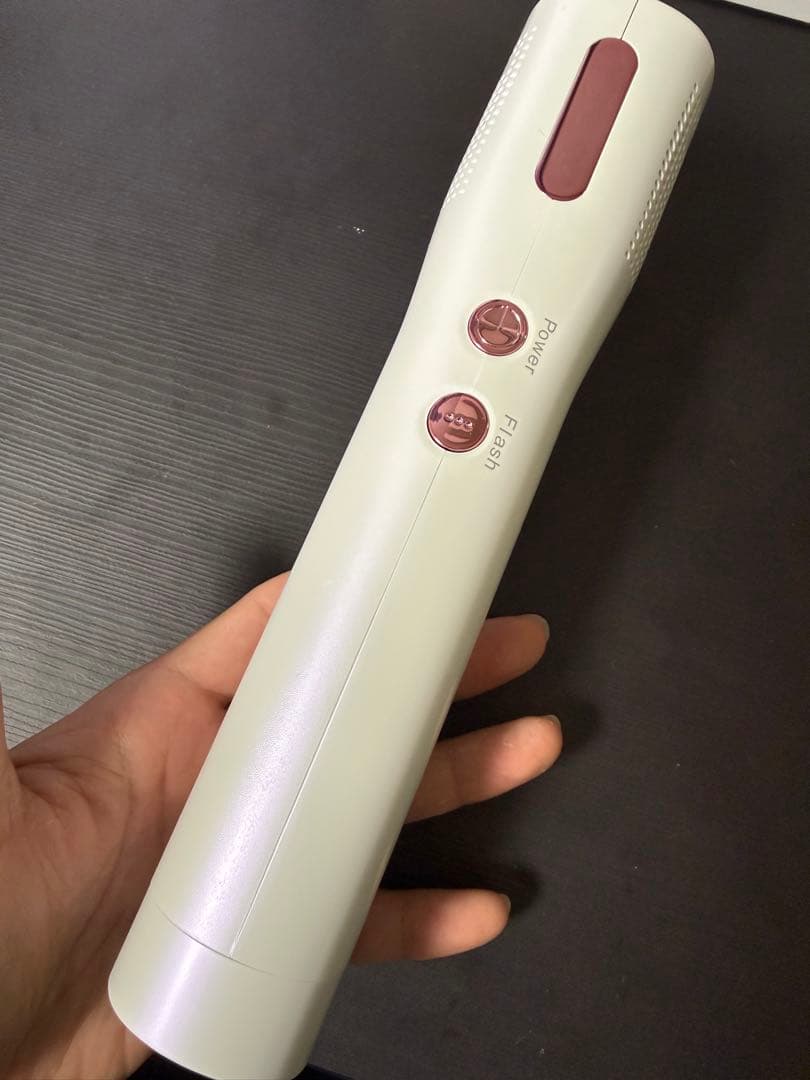 【美品】クリニカルエピ 光脱毛機 ホワイト ピンク