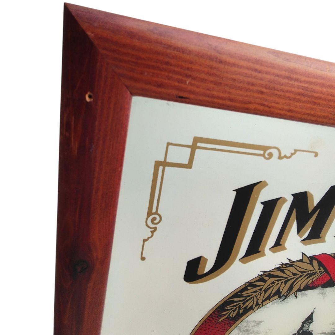 JIM BEAM パブミラー 壁掛けインテリア 53×69cm