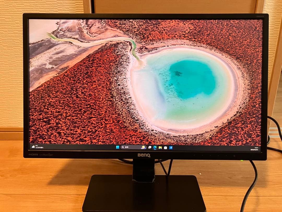 BenQ液晶モニター 2台セット（GW2470-B/GL2260-T）付属品多数