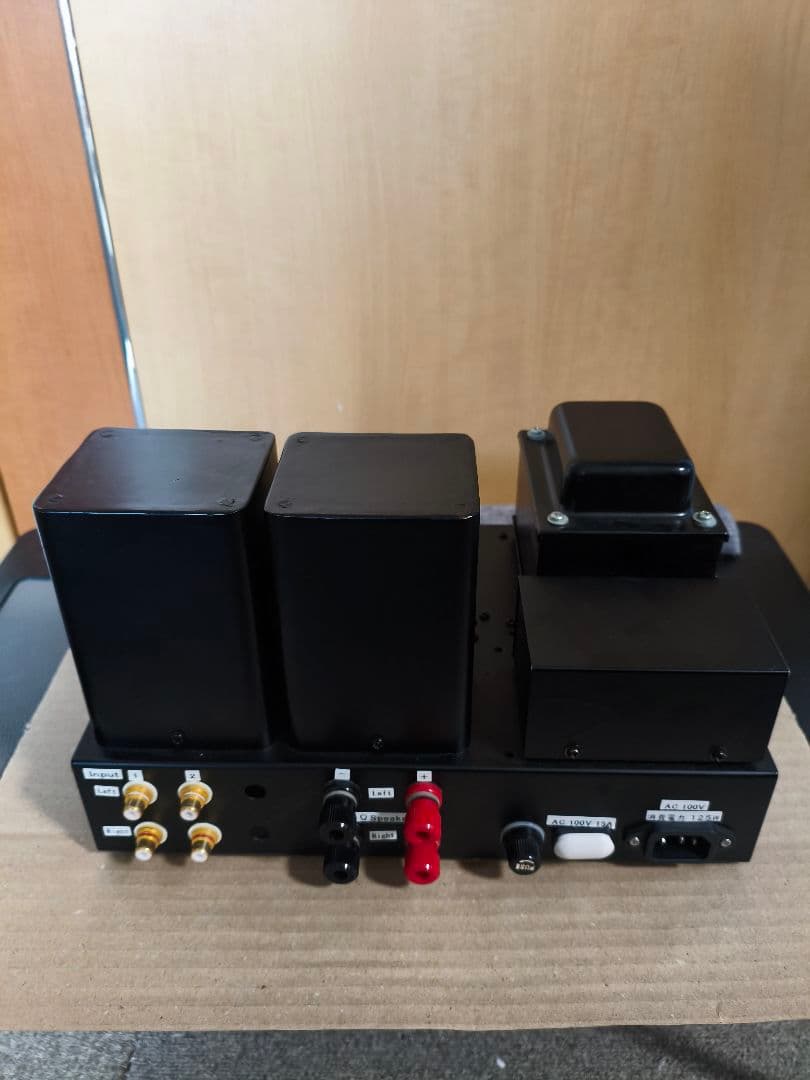 自作品　6BQ5 プッシュプルアンプ　詳しい人向け
