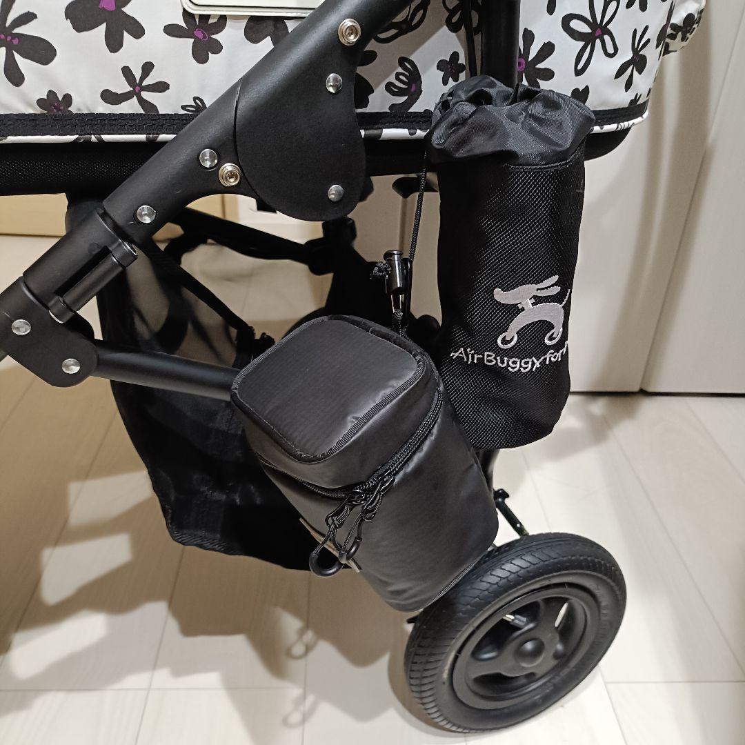 美品 AirBuggy フォードッグ DOME2 サイズM ブラックパンジー