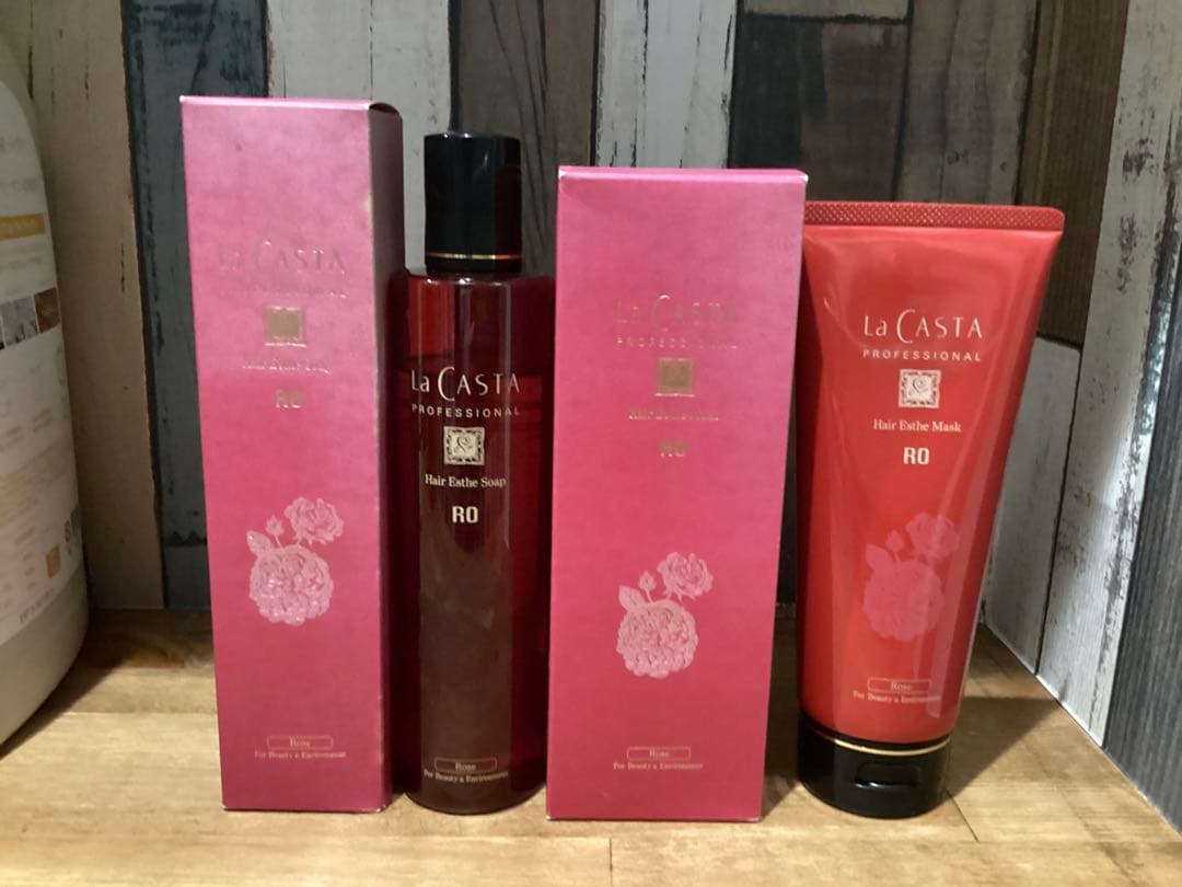 La CASTA RO ヘアソープ & ヘアマスク　ローズ