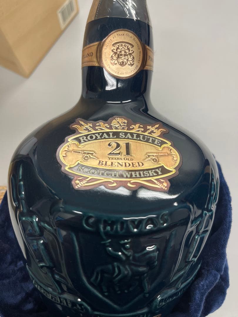 [未開栓] ロイヤル サルート21年 旧ボトル 青 ウィスキー 700ml