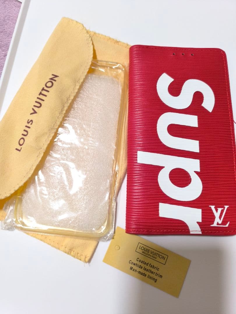 LOUIS VUITTON × Supreme　iPhone　Android