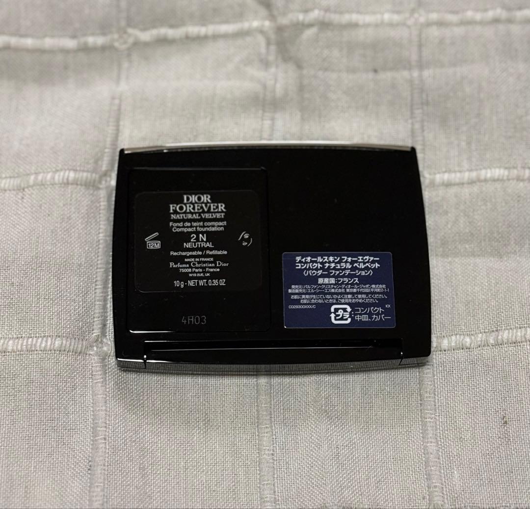 ディオールスキン フォーエヴァー コンパクト ナチュラル ベルベット2N