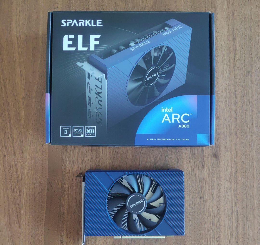 SPARKLE intel ARC A380 グラフィックボード