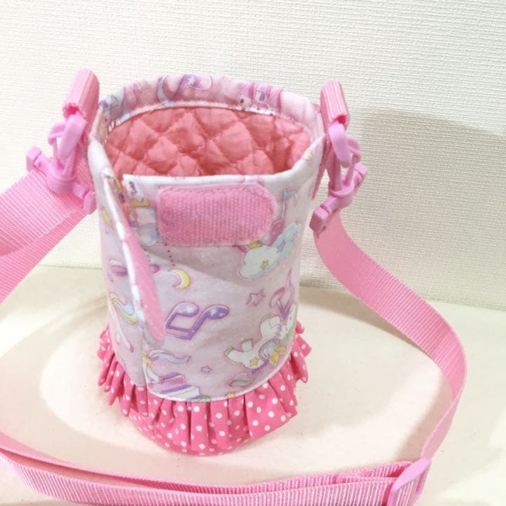 ハンドメイド　オーダー　水筒　カバー　ユニコーン
