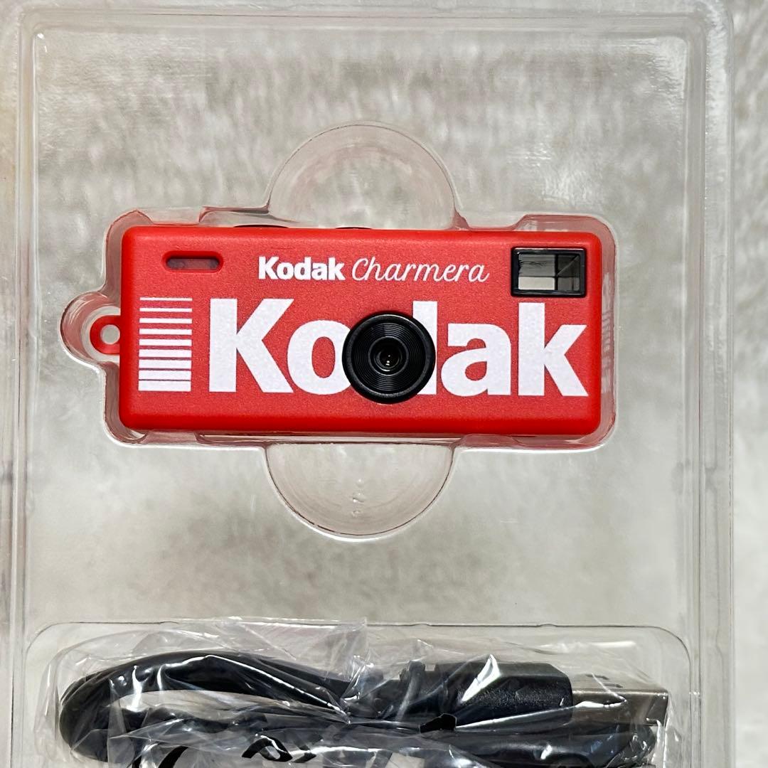 Kodak Charmera キーチェーン デジタルカメラ TYPE2 レッド