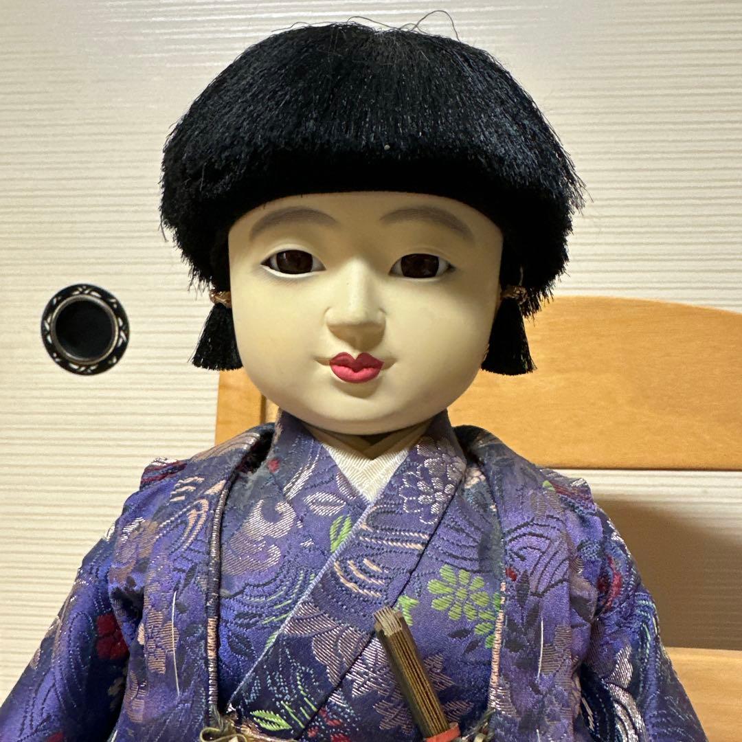 市松人形　2体セット　約46cm 日本人形