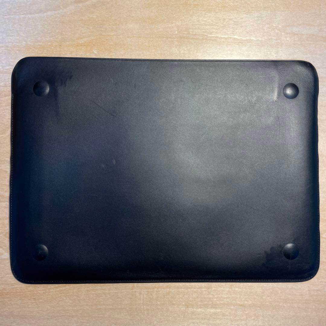 13インチ MacBook Pro Leather Sleeve ブラック