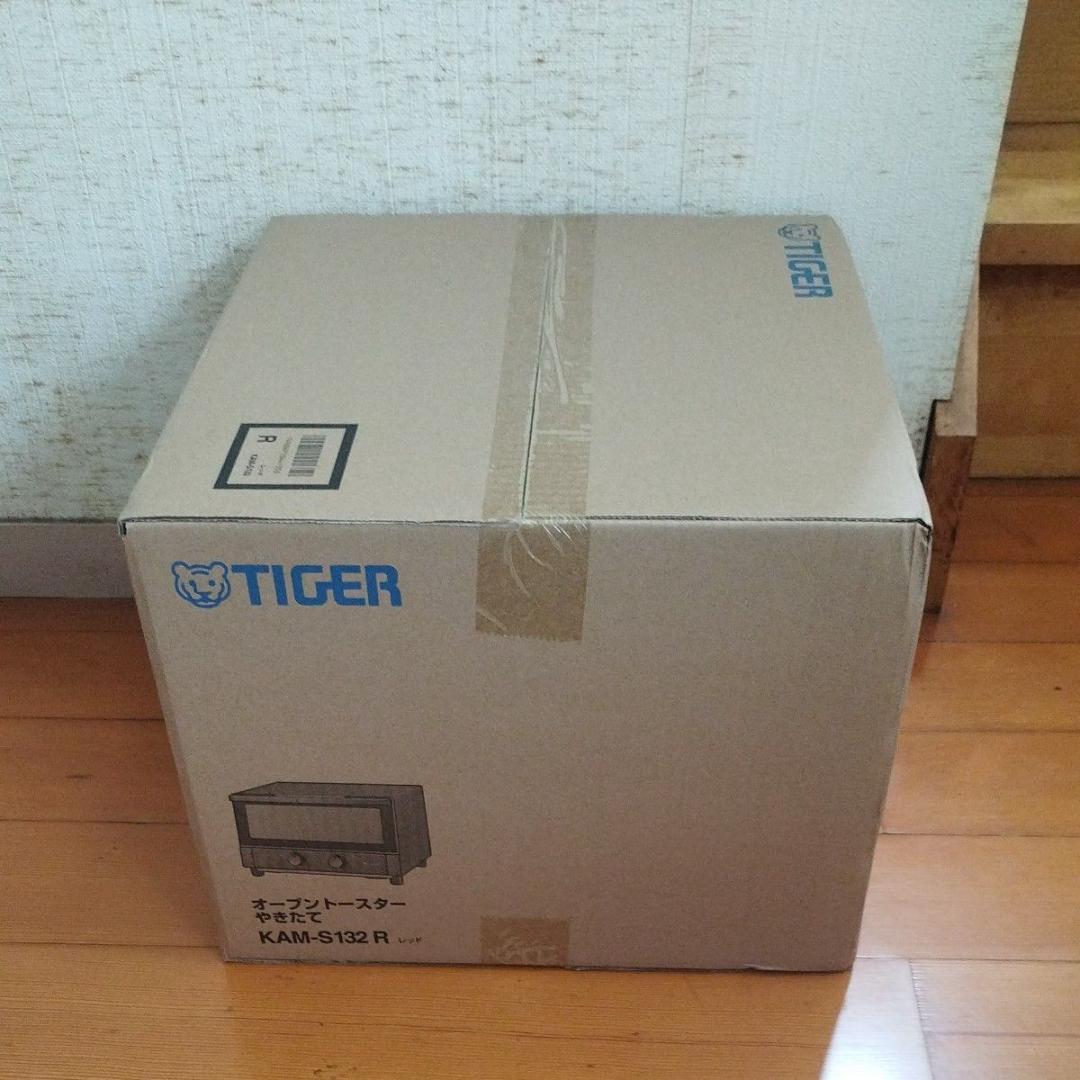 タイガー TIGER KAM-S132 R オーブントースター やきたて レッド