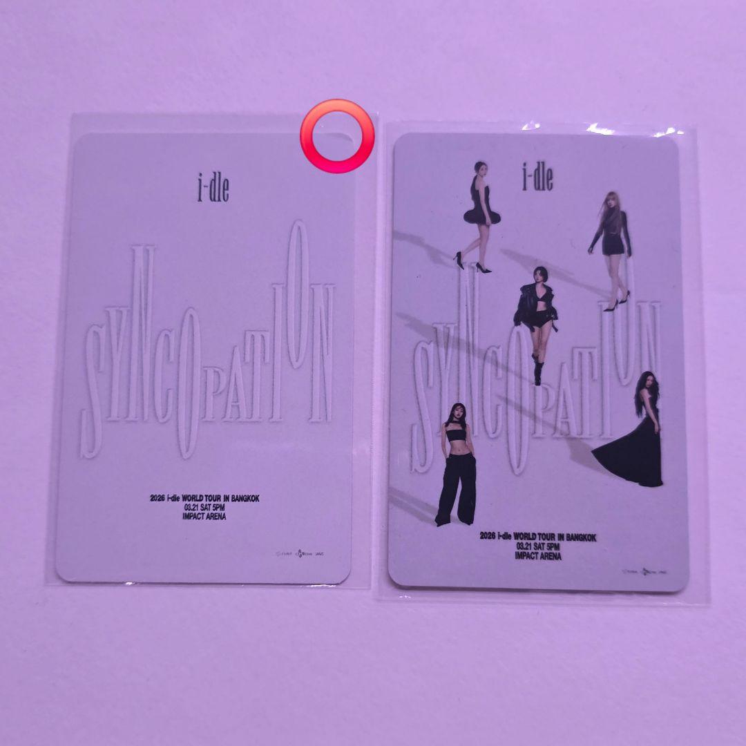 i-dle ウギ　トレカ　poca idle　タイ　バンコク