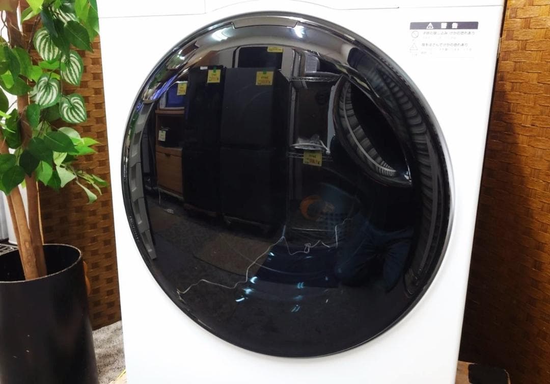 ★未使用に近い　2025年 AQW-D8R-L　アクア　ドラム式洗濯乾燥機★