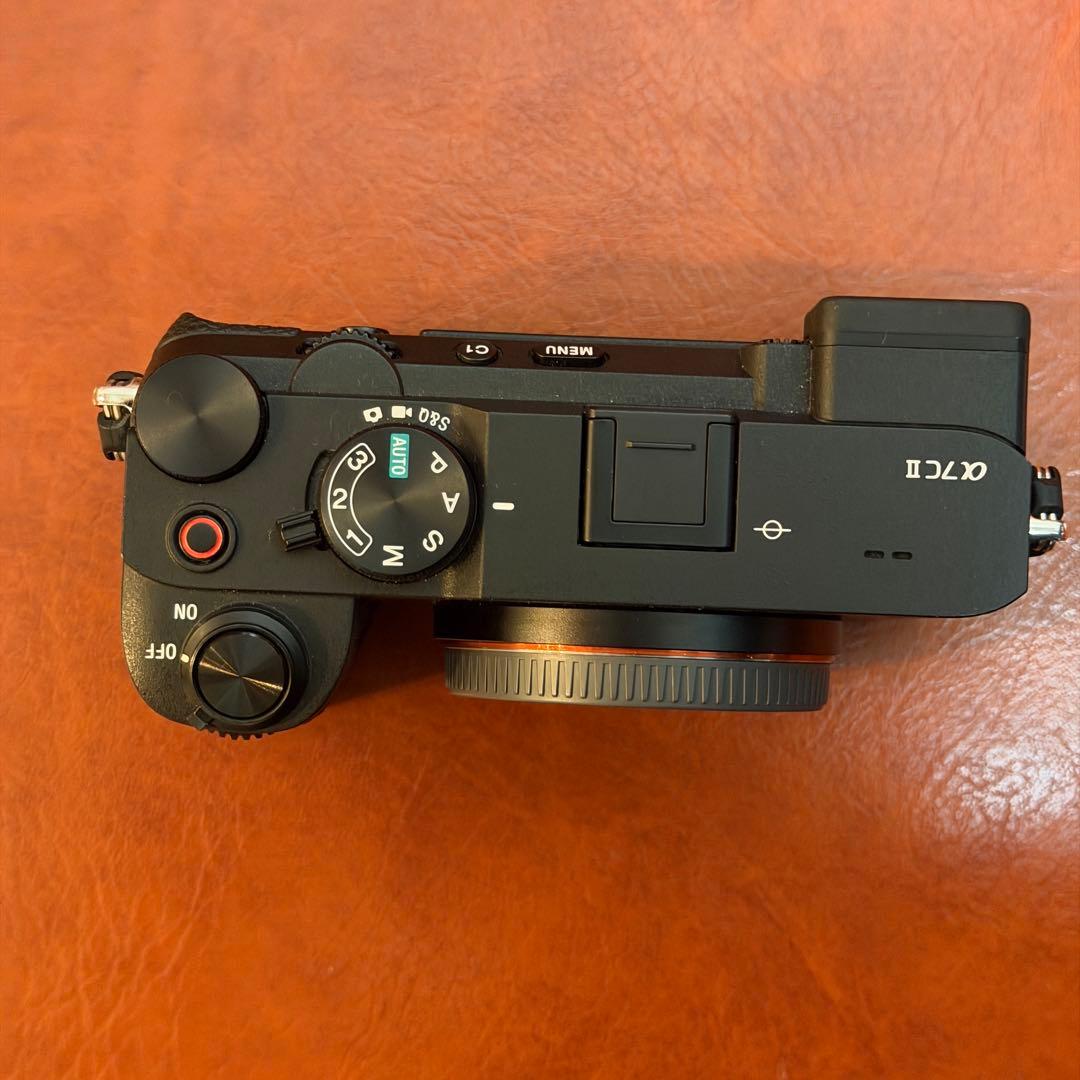 【SONY】α7CⅡ 本体 フルサイズミラーレス一眼