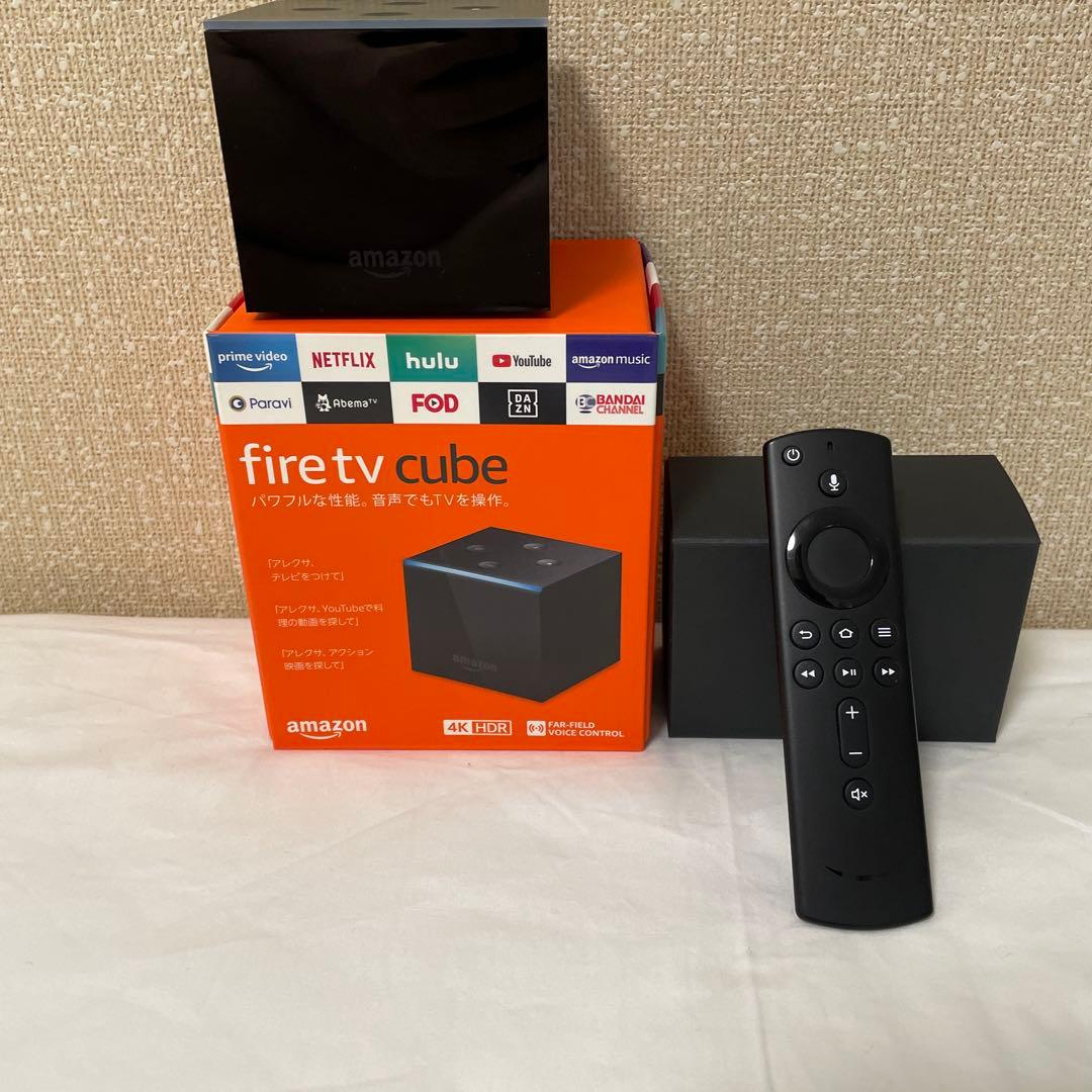 Fire TV Cube 4K HDR 黒