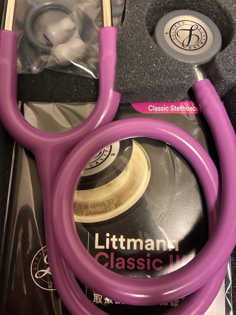Littmann Classic III ステソスコープ パープル